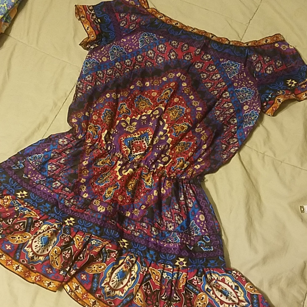Like New Summer Fall Boho Chic Tunic/Dress - Picture 5 of 7